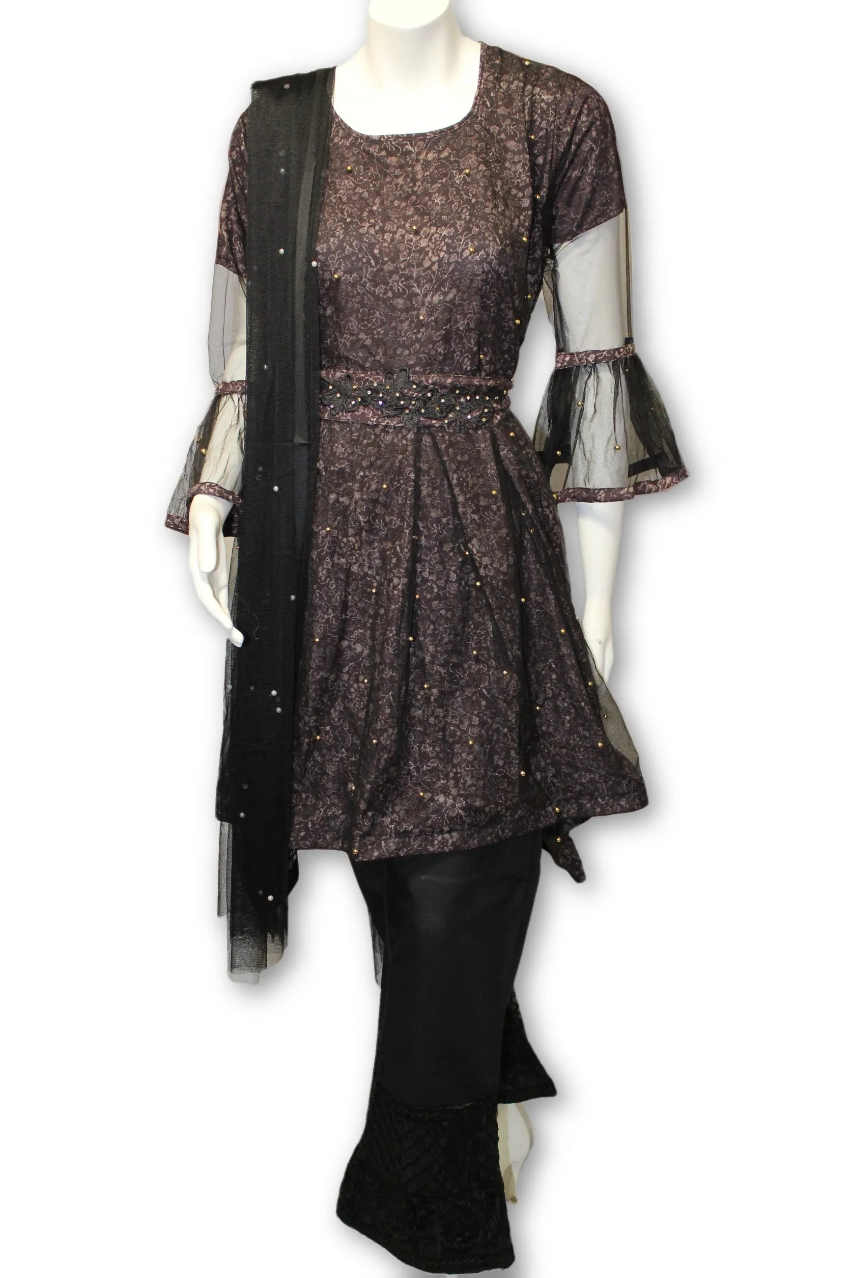 D17 Pakistani Indian Trendy Peplum Style
