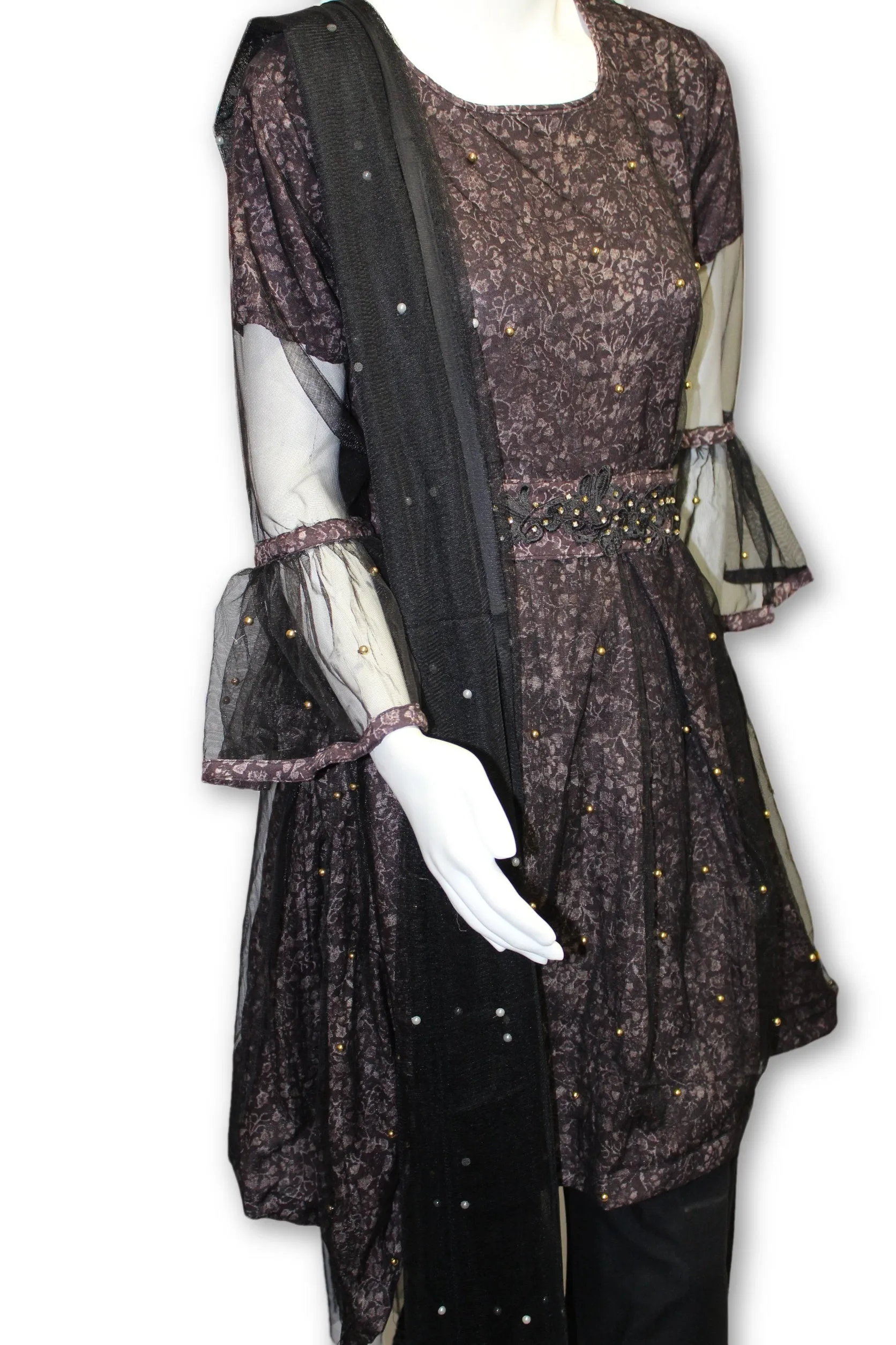 D17 Pakistani Indian Trendy Peplum Style