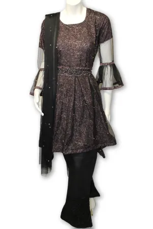 D17 Pakistani Indian Trendy Peplum Style