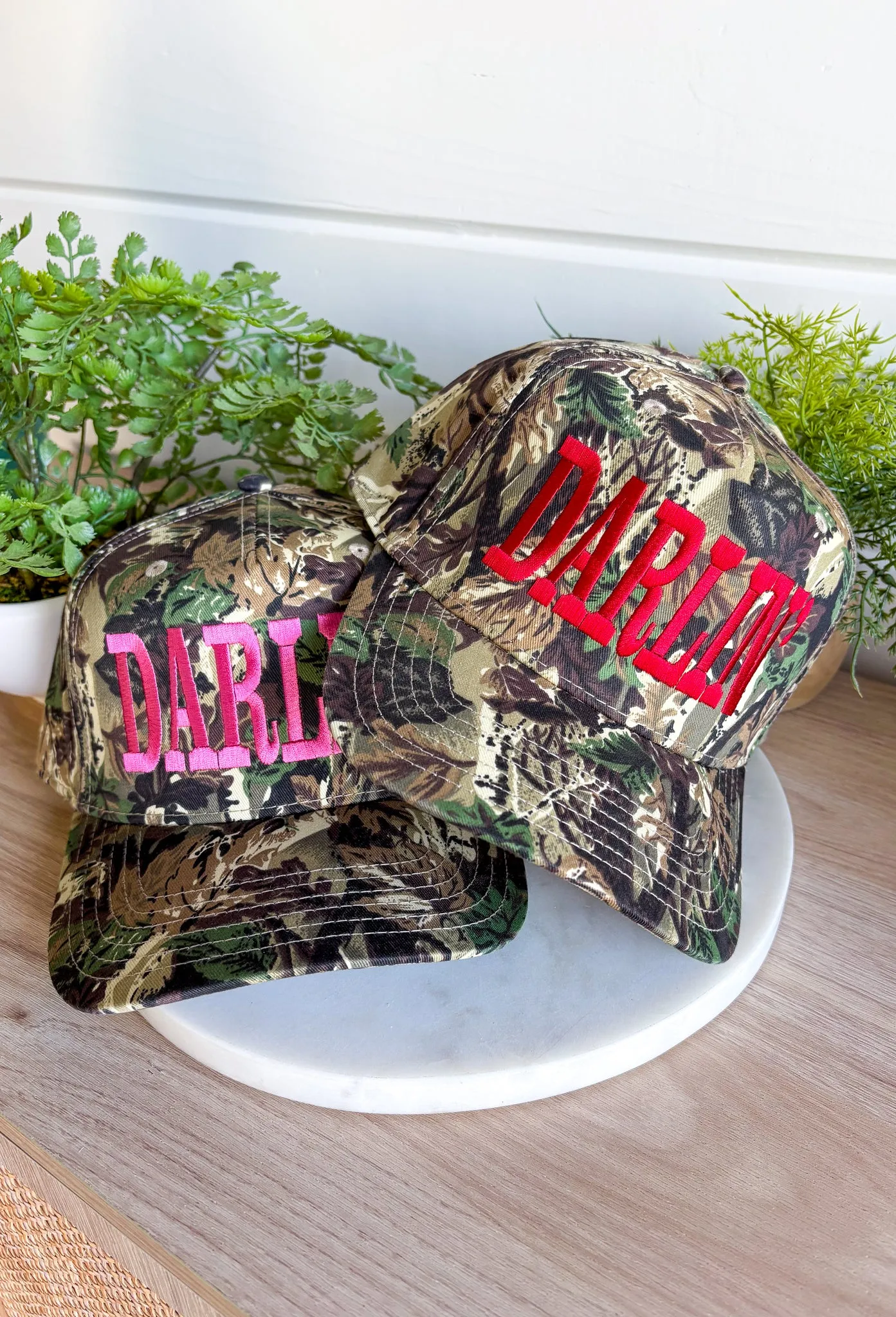 Darlin' Trucker Hat in Red