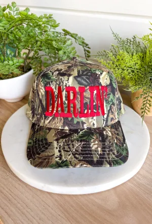 Darlin' Trucker Hat in Red
