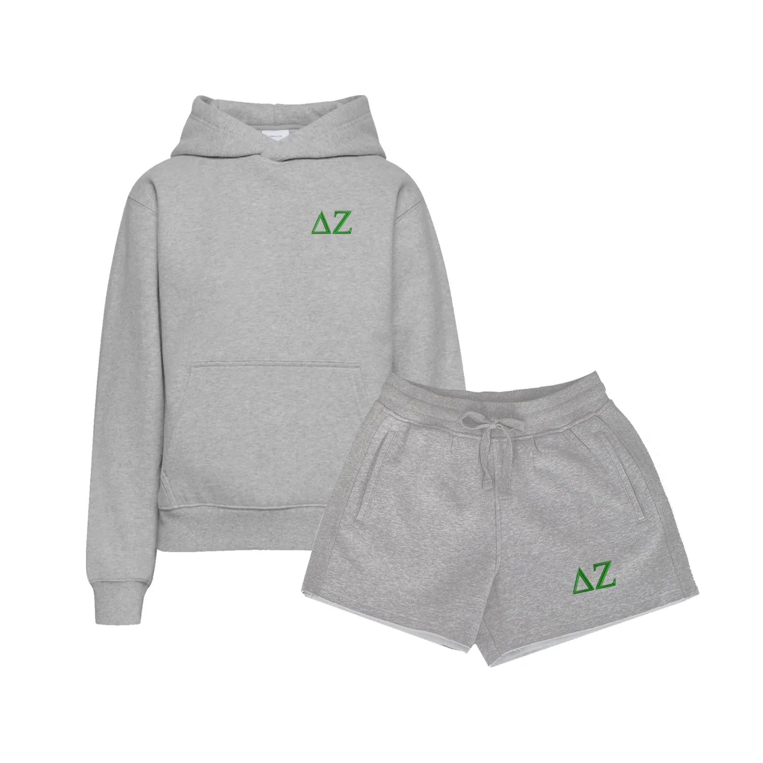 Delta Zeta Fave Fit Hoodie & Shorts Set