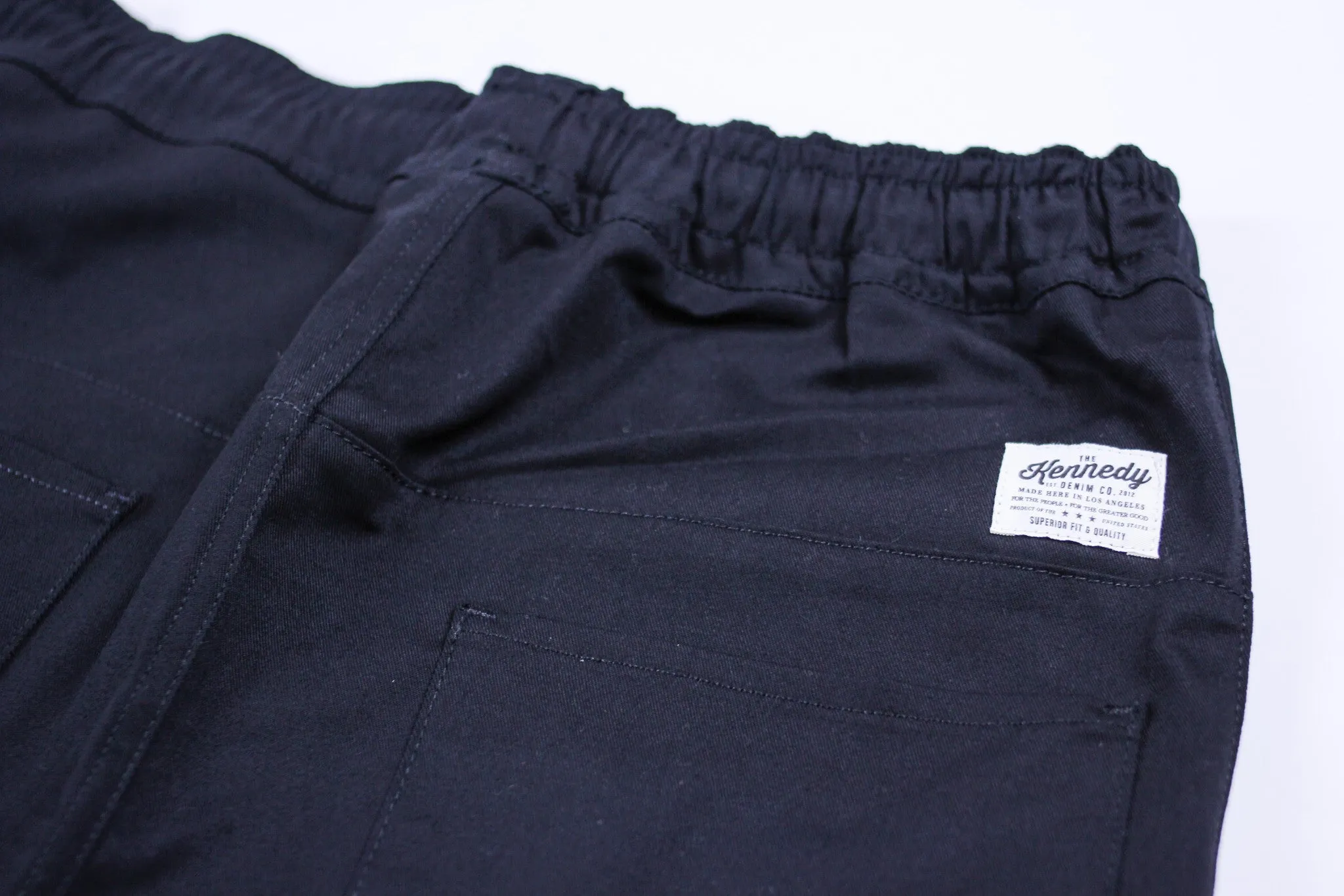 Dropcrop Pants Black