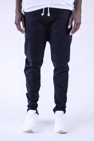 Dropcrop Pants Black