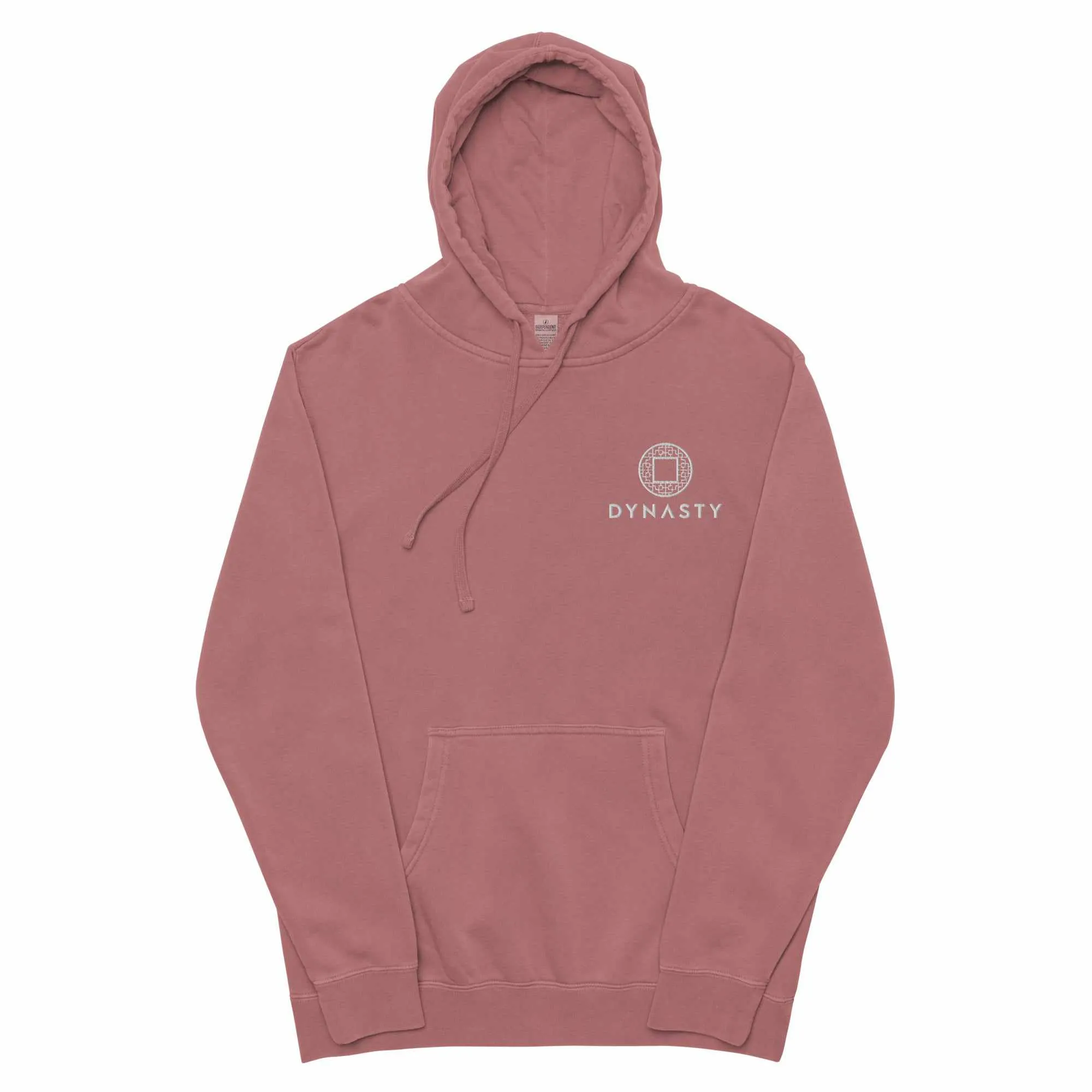 Dynasty Emblem Vintage Dyed Embroidered Hoodie