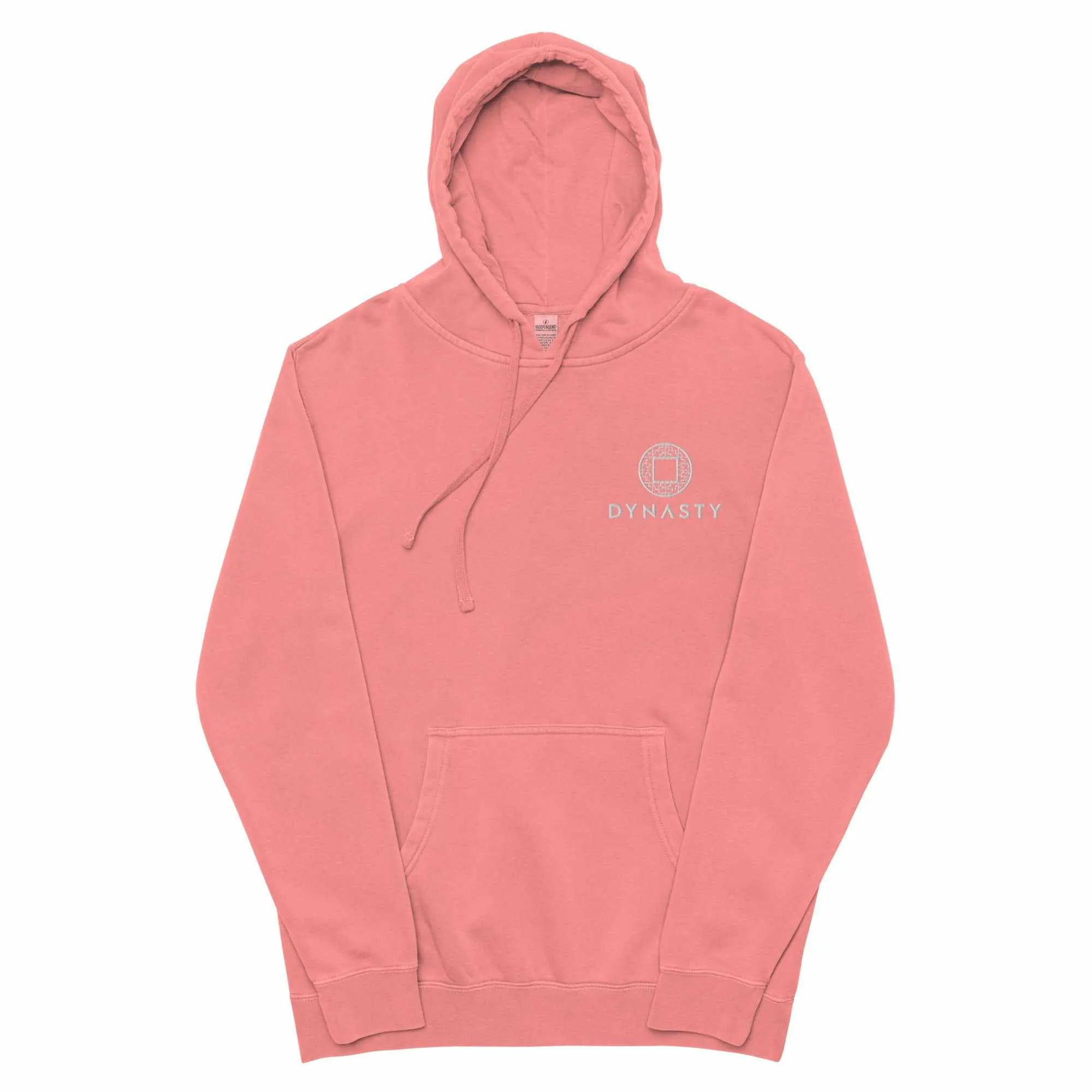 Dynasty Emblem Vintage Dyed Embroidered Hoodie