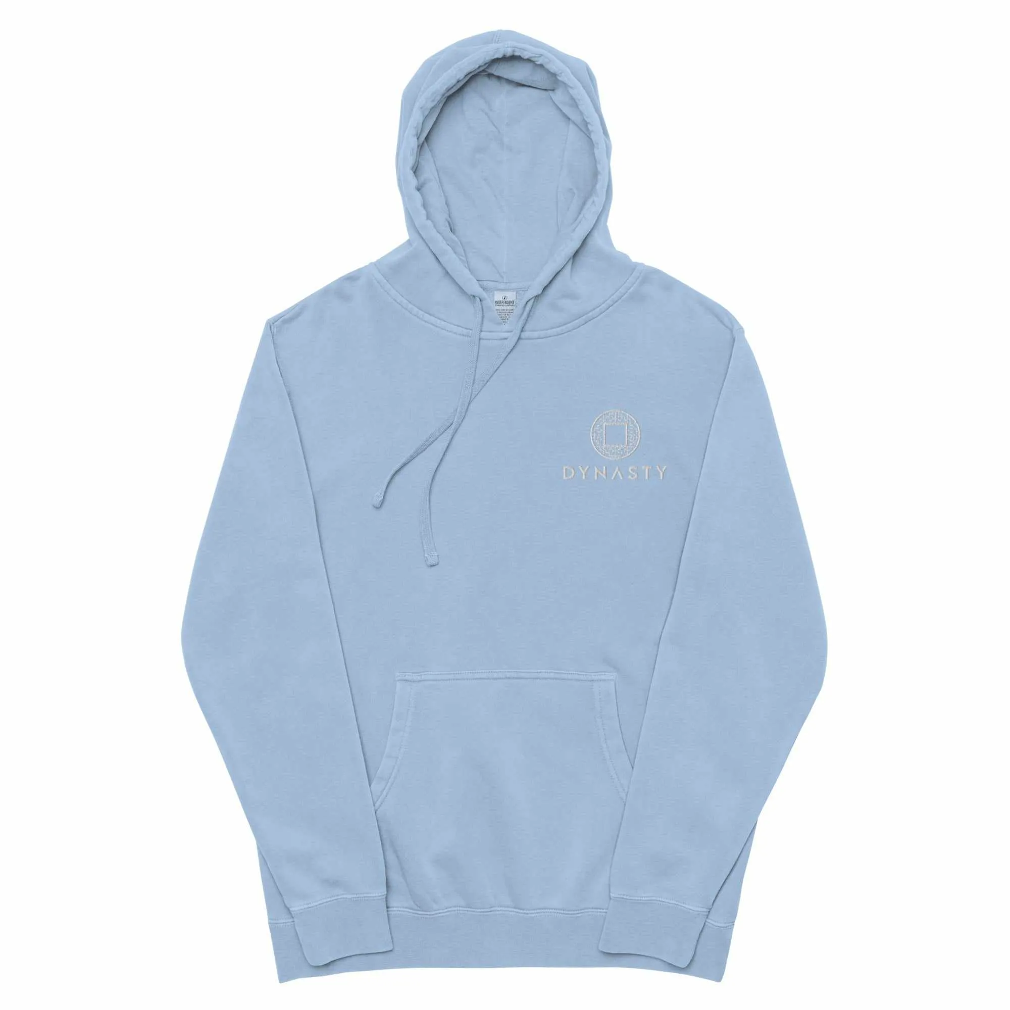 Dynasty Emblem Vintage Dyed Embroidered Hoodie
