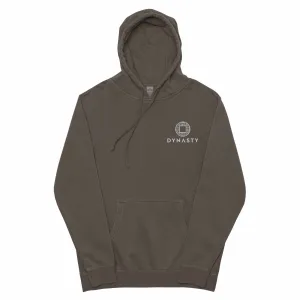 Dynasty Emblem Vintage Dyed Embroidered Hoodie