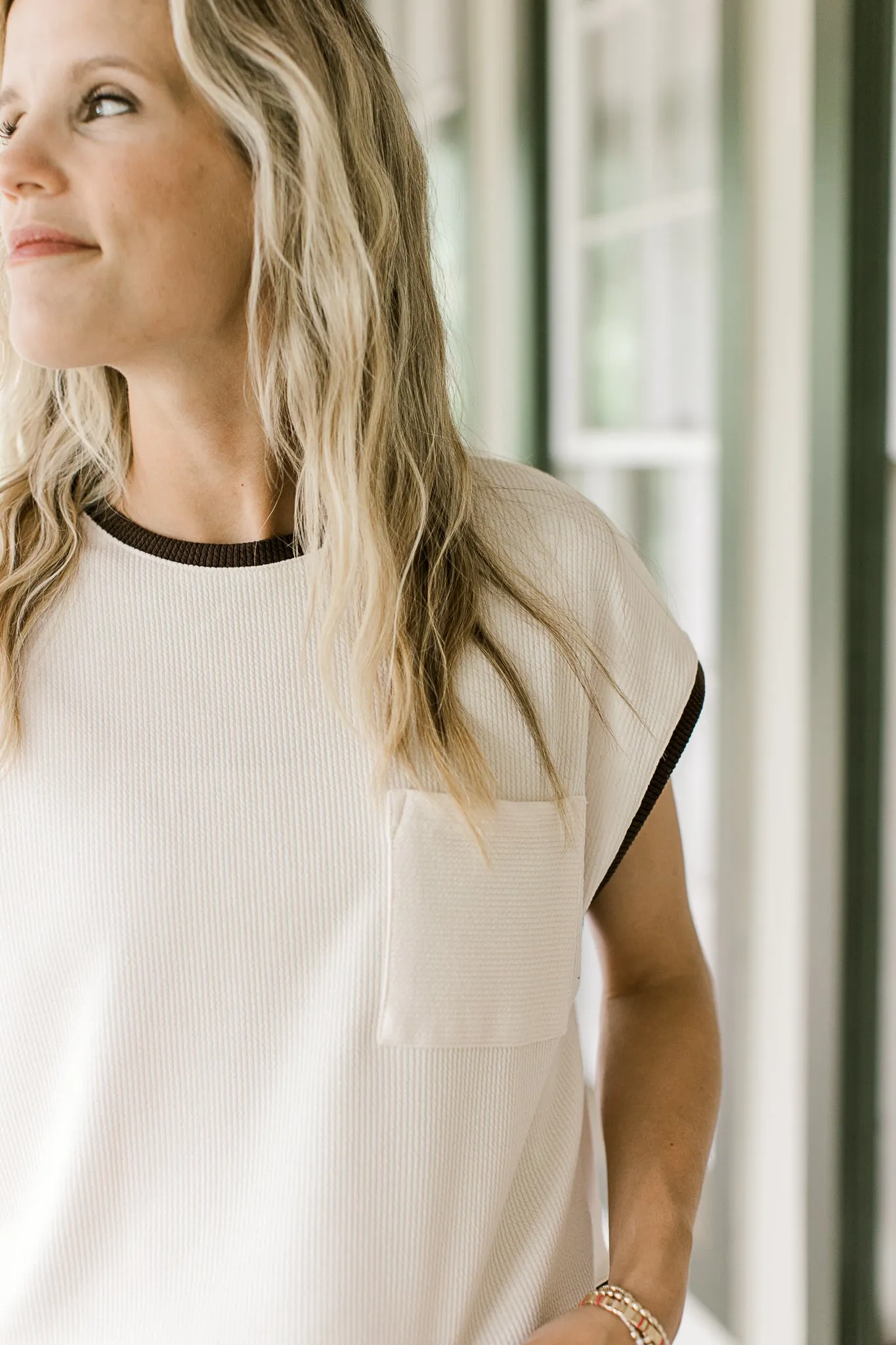 Easy Breezy Short Sleeve Sweater
