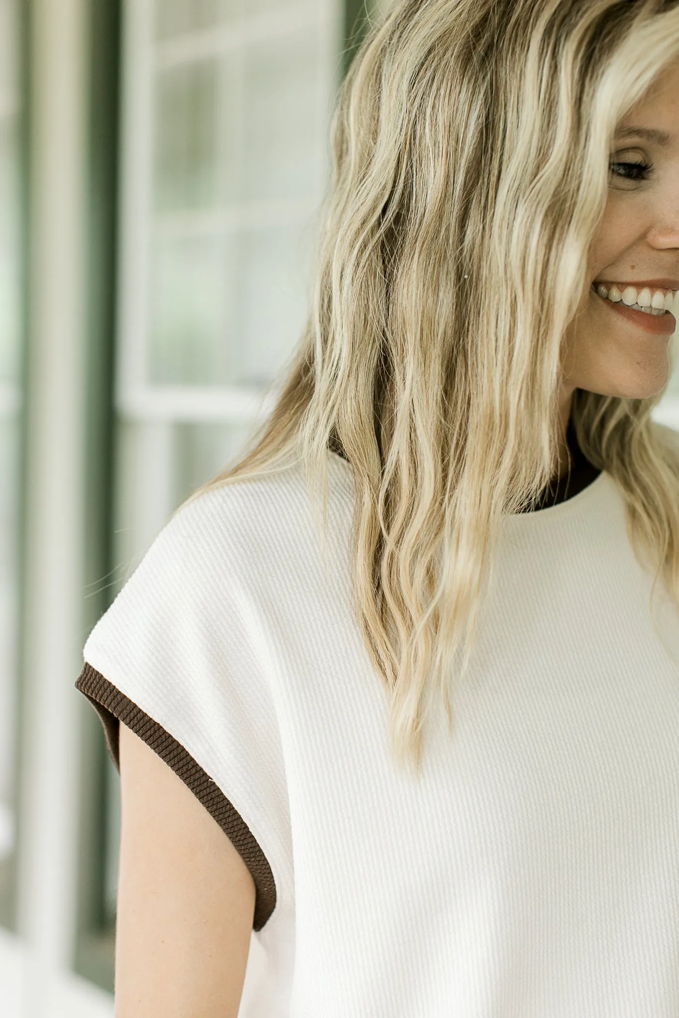 Easy Breezy Short Sleeve Sweater