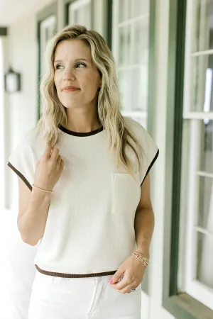 Easy Breezy Short Sleeve Sweater