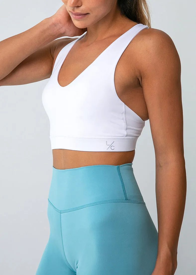 Elevate Touch Adjustable Bra White FINAL SALE