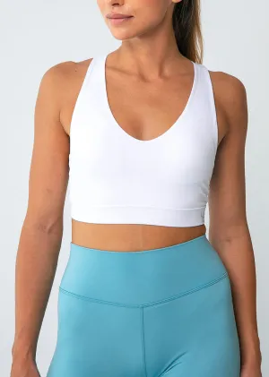 Elevate Touch Adjustable Bra White FINAL SALE