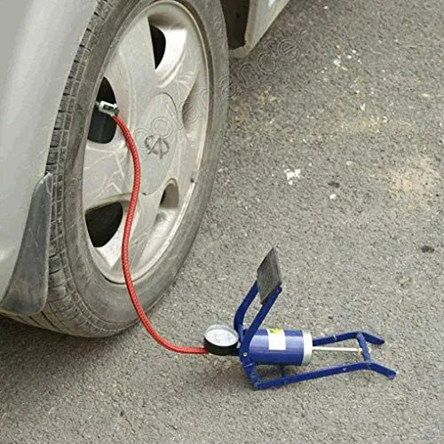 FASTMART Imported Portable High Pressure Foot Air Pump Heavy Compressor Cylinder Bike Car Cycles & All Other Vehicles