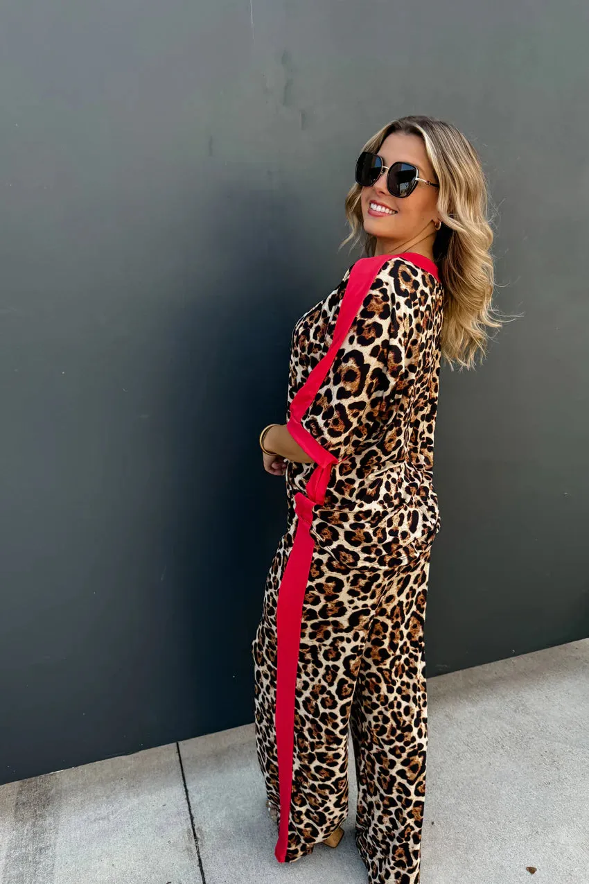 FIERCE & FLIRTY CHEETAH TOP