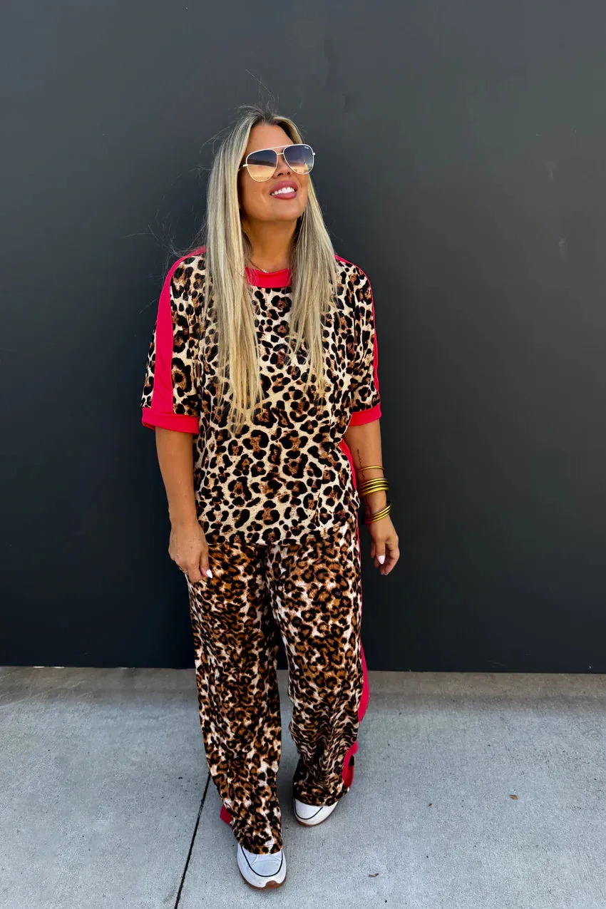 FIERCE & FLIRTY CHEETAH TOP