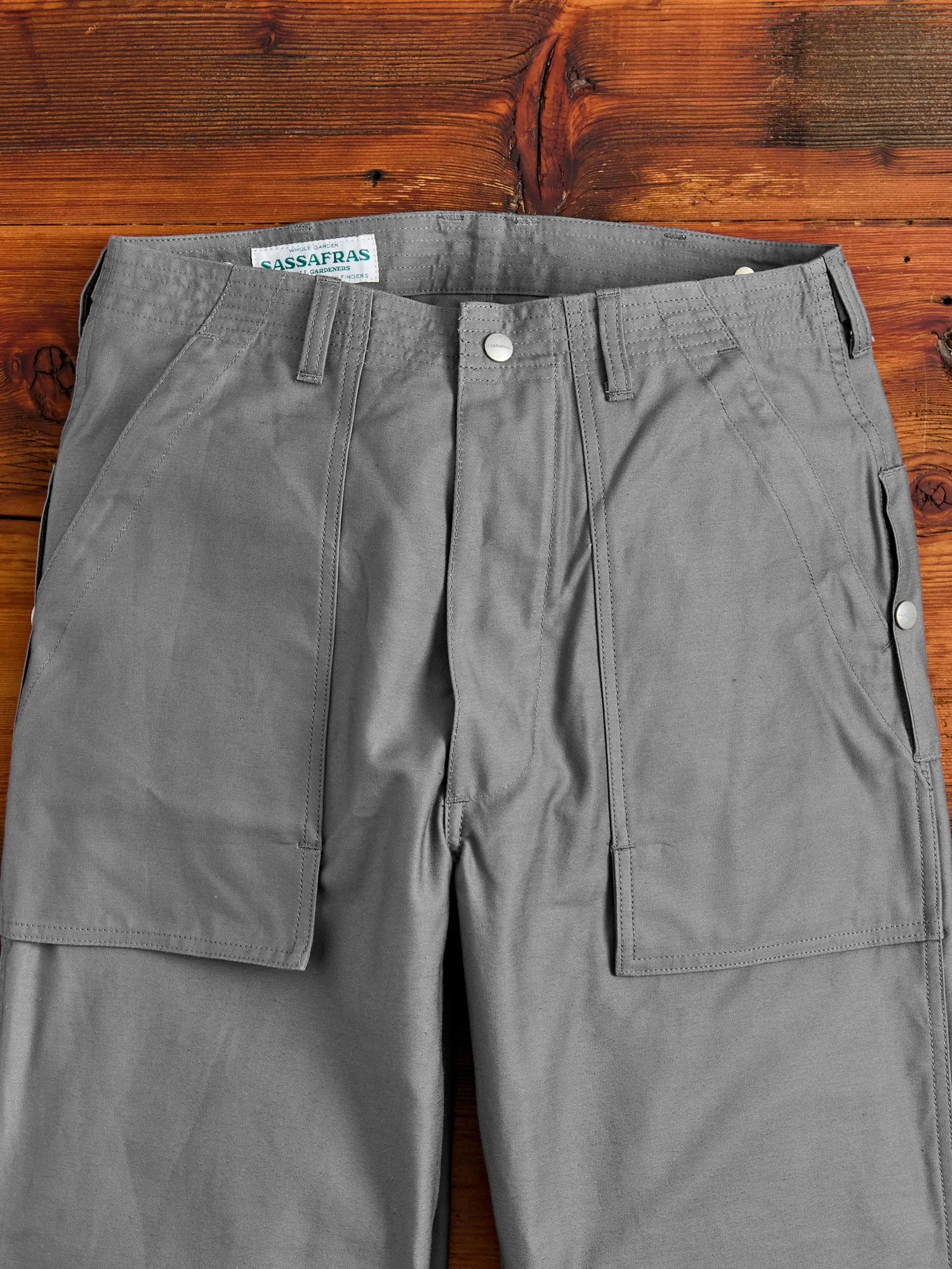 F.S Cultivator Pants in Grey Satin