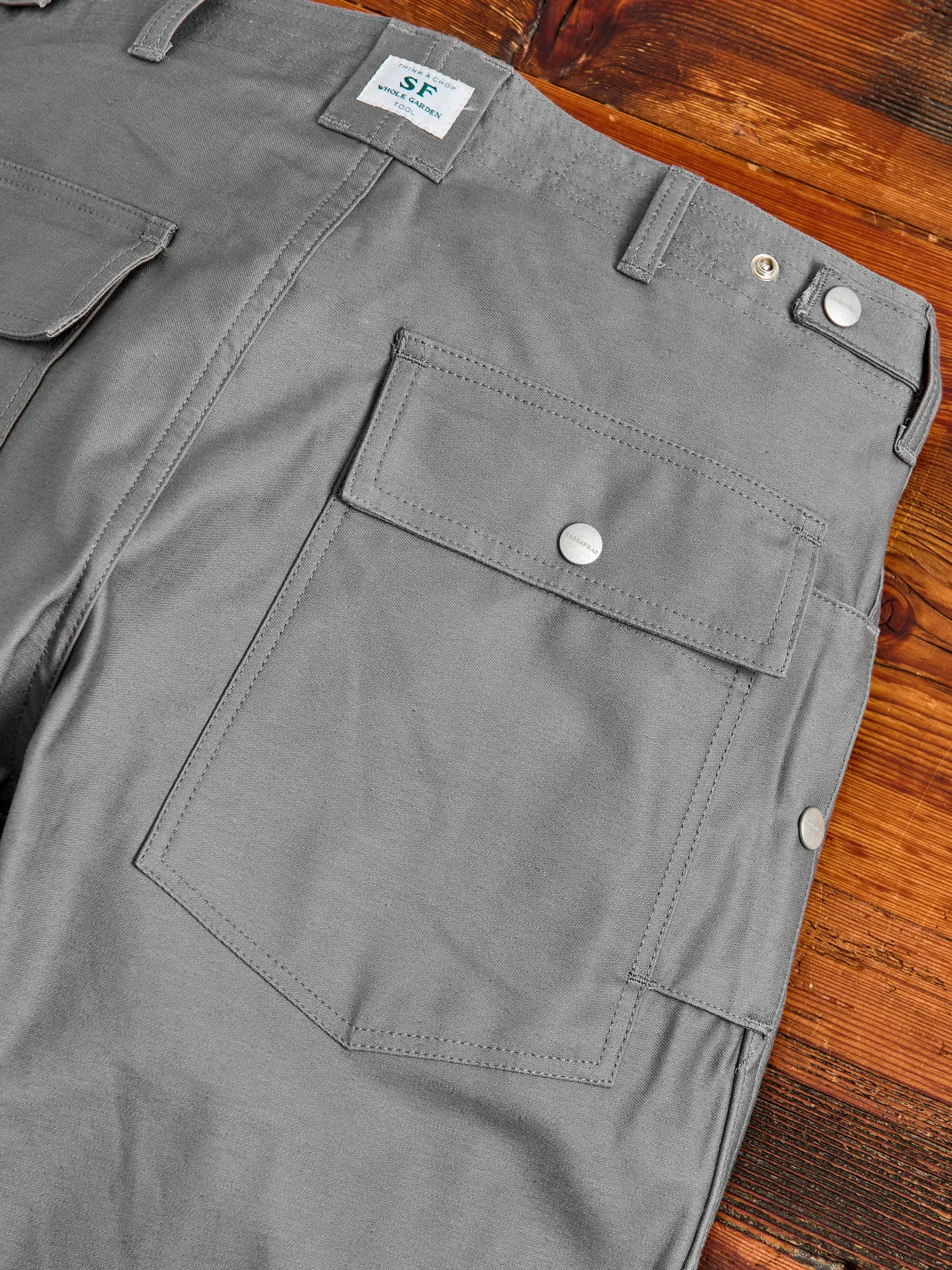 F.S Cultivator Pants in Grey Satin