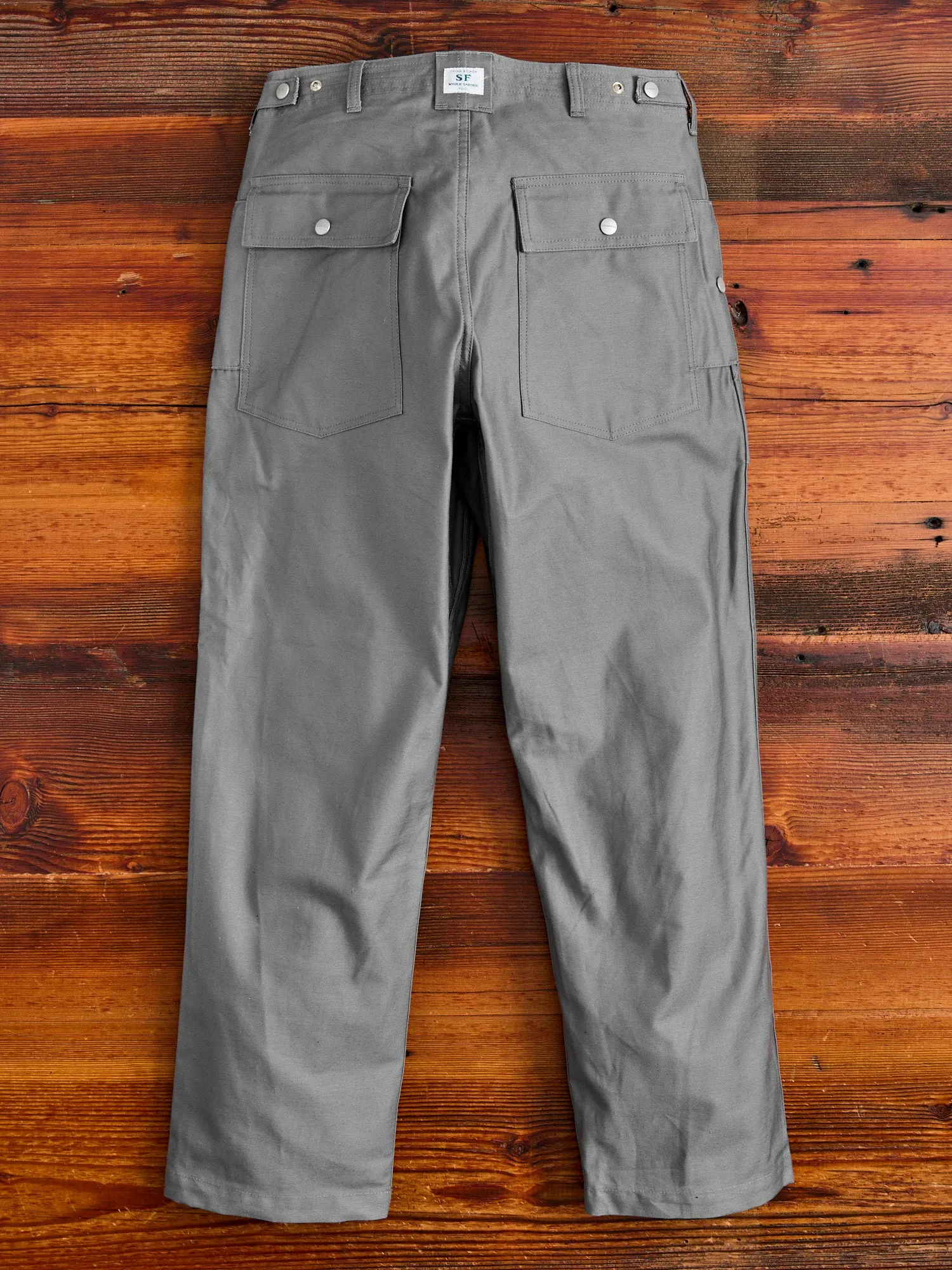 F.S Cultivator Pants in Grey Satin