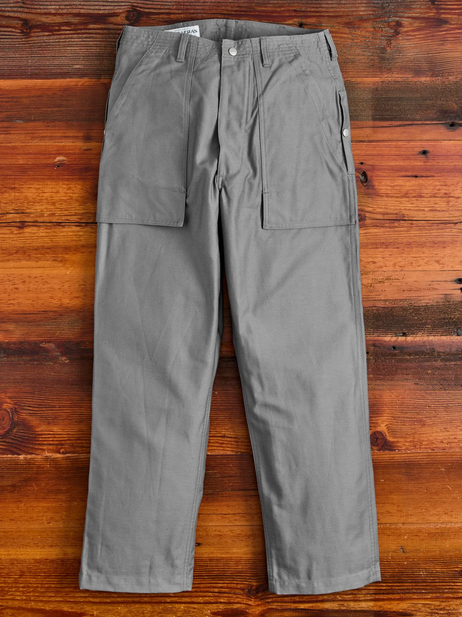F.S Cultivator Pants in Grey Satin