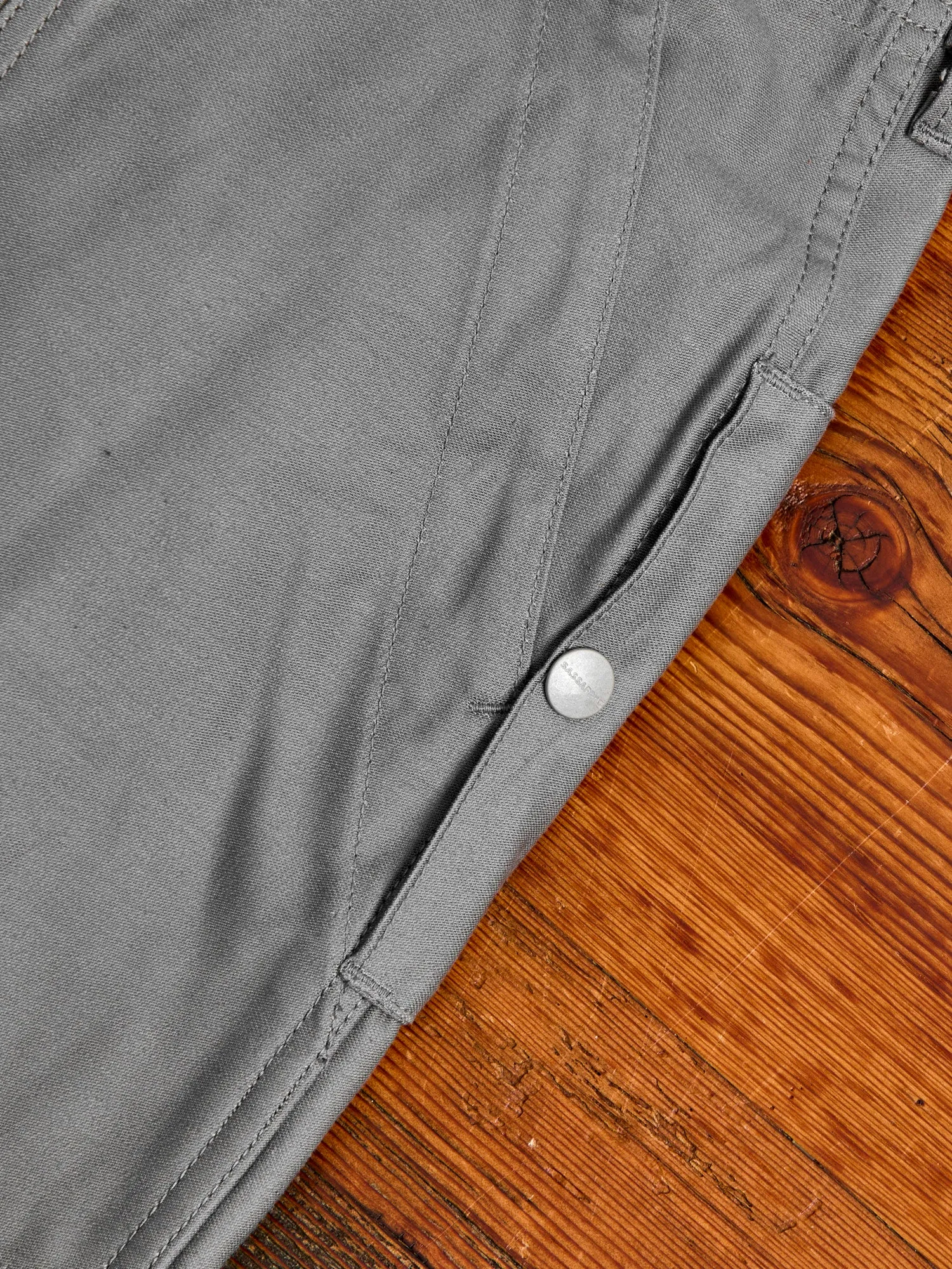 F.S Cultivator Pants in Grey Satin