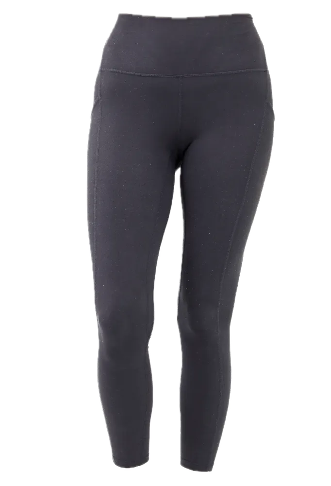 Full Length Leggings with Pockets -Black