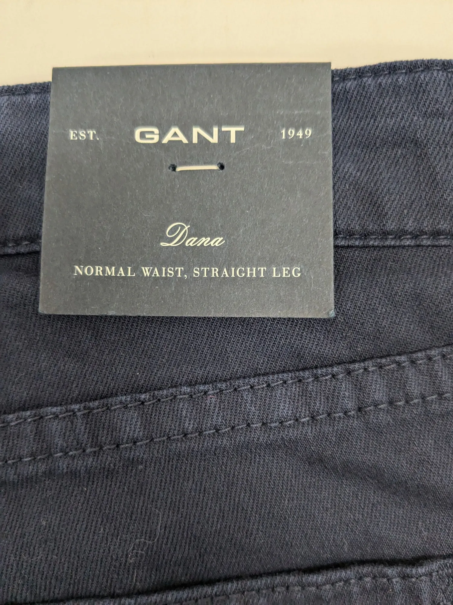 GANT Women's Evening Blue Dans Classic Colored Jeans 410044 Size 26/32