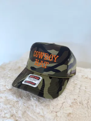 Georgiana Cowboy Embroidered Hat