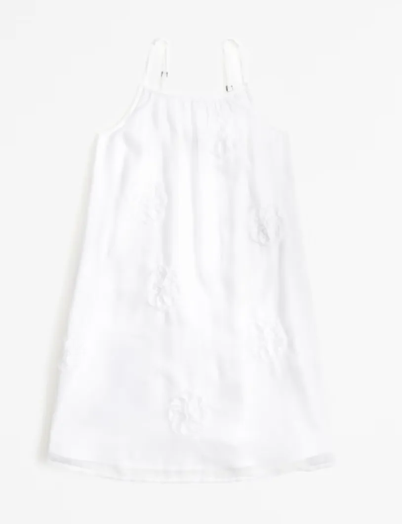 Girls Chiffon Embellished Mini Dress