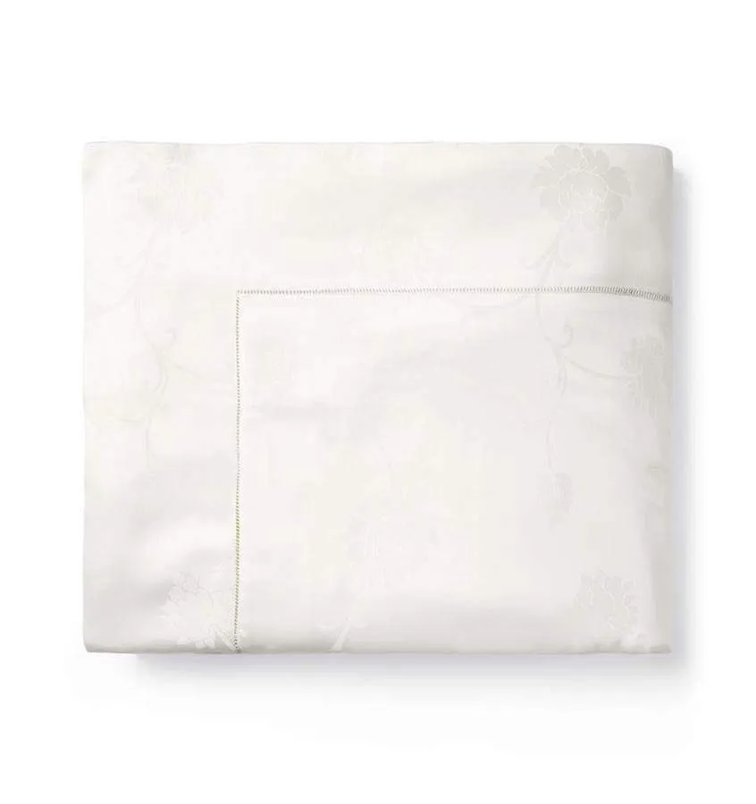 Giza 45 Jacquard Flat Sheet by Sferra