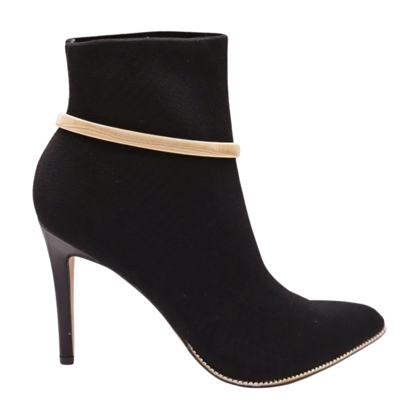 Gold Metal Chain Boot Bracelet Shoe Anklet Elastic Band Charm