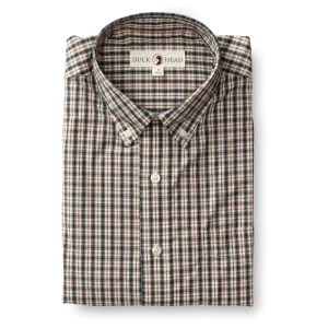 Hatcher Plaid Cotton Poplin Sport Shirt