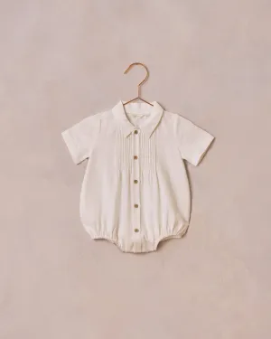 Henry Romper | Ivory - Noralee