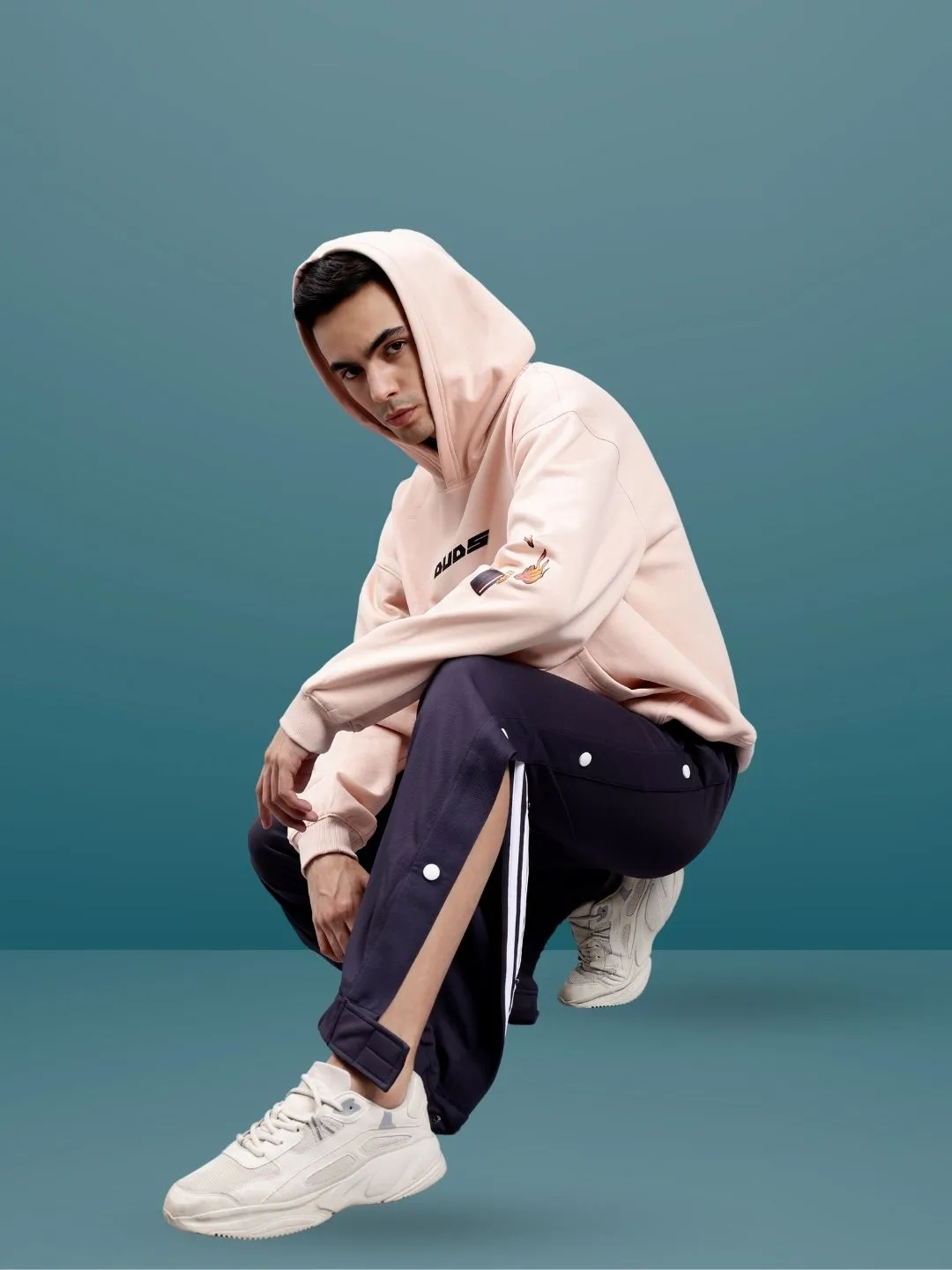 HIP HOP JOGGERS (DARK STEEL GREY)