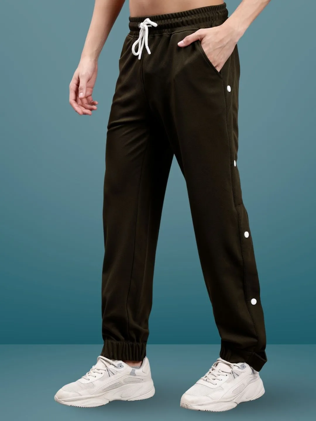 HIP HOP JOGGERS (MILITARY GREEN)