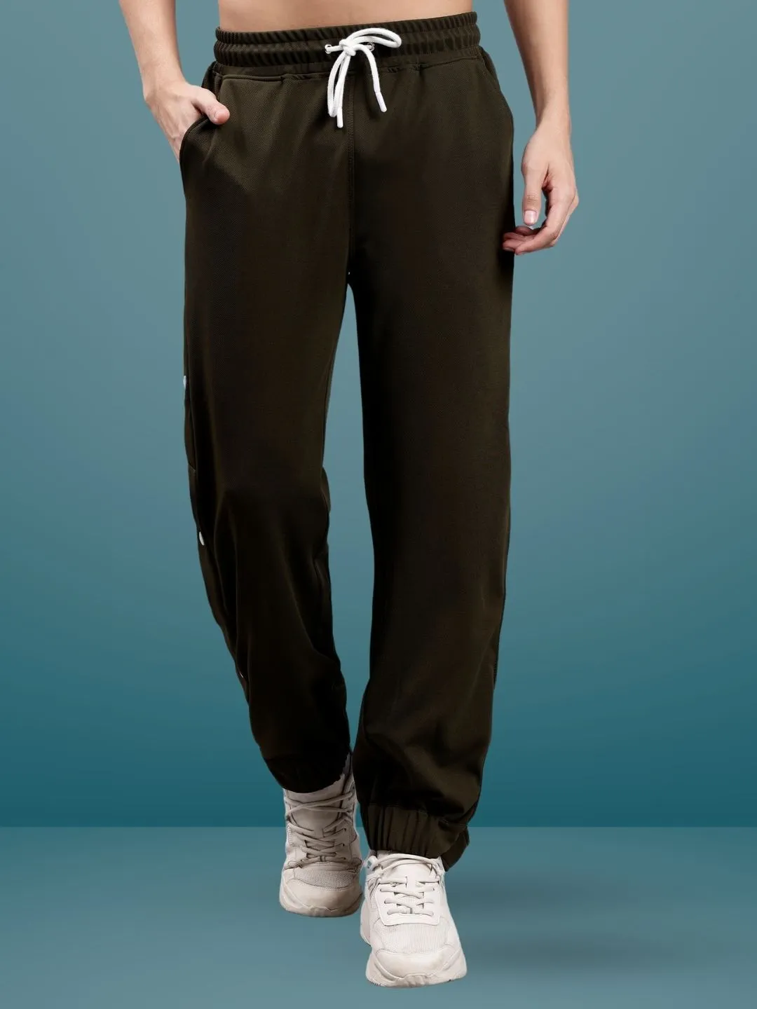 HIP HOP JOGGERS (MILITARY GREEN)