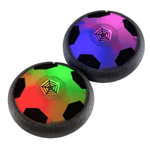 Hover Soccer Ball 2-Pack Air Balls with Led Lights