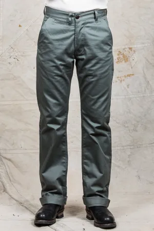 Indigofera Quinn Pants Bell Sateen Huey Green