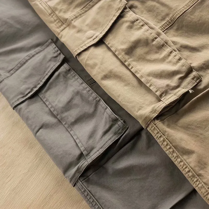 INSTOCK- Men's straight loose workers casual pants