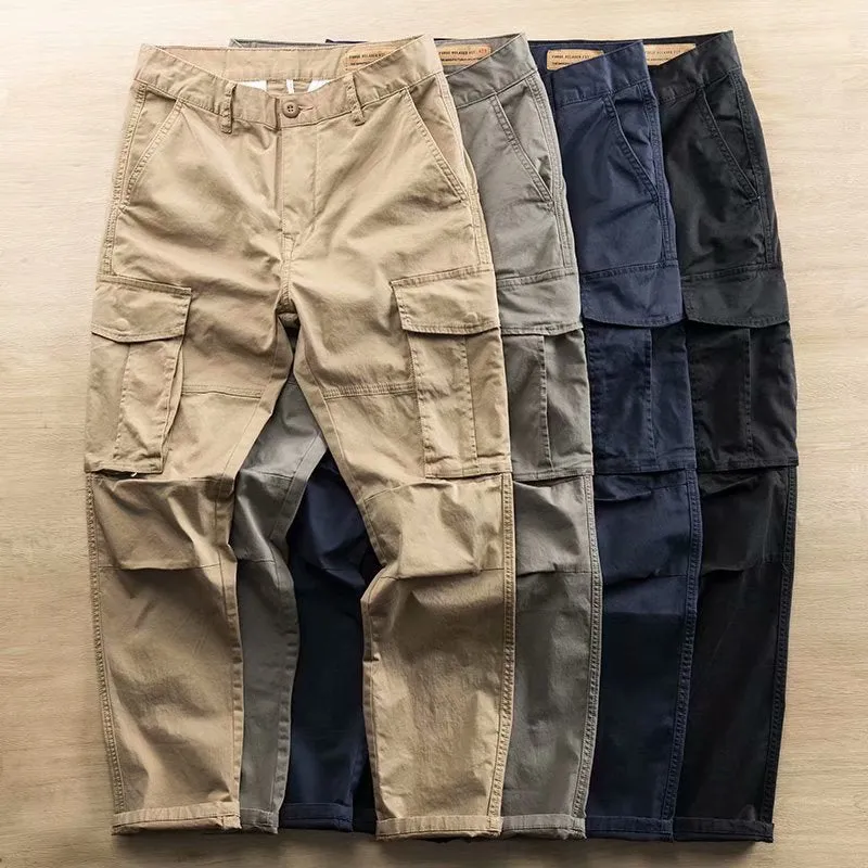INSTOCK- Men's straight loose workers casual pants