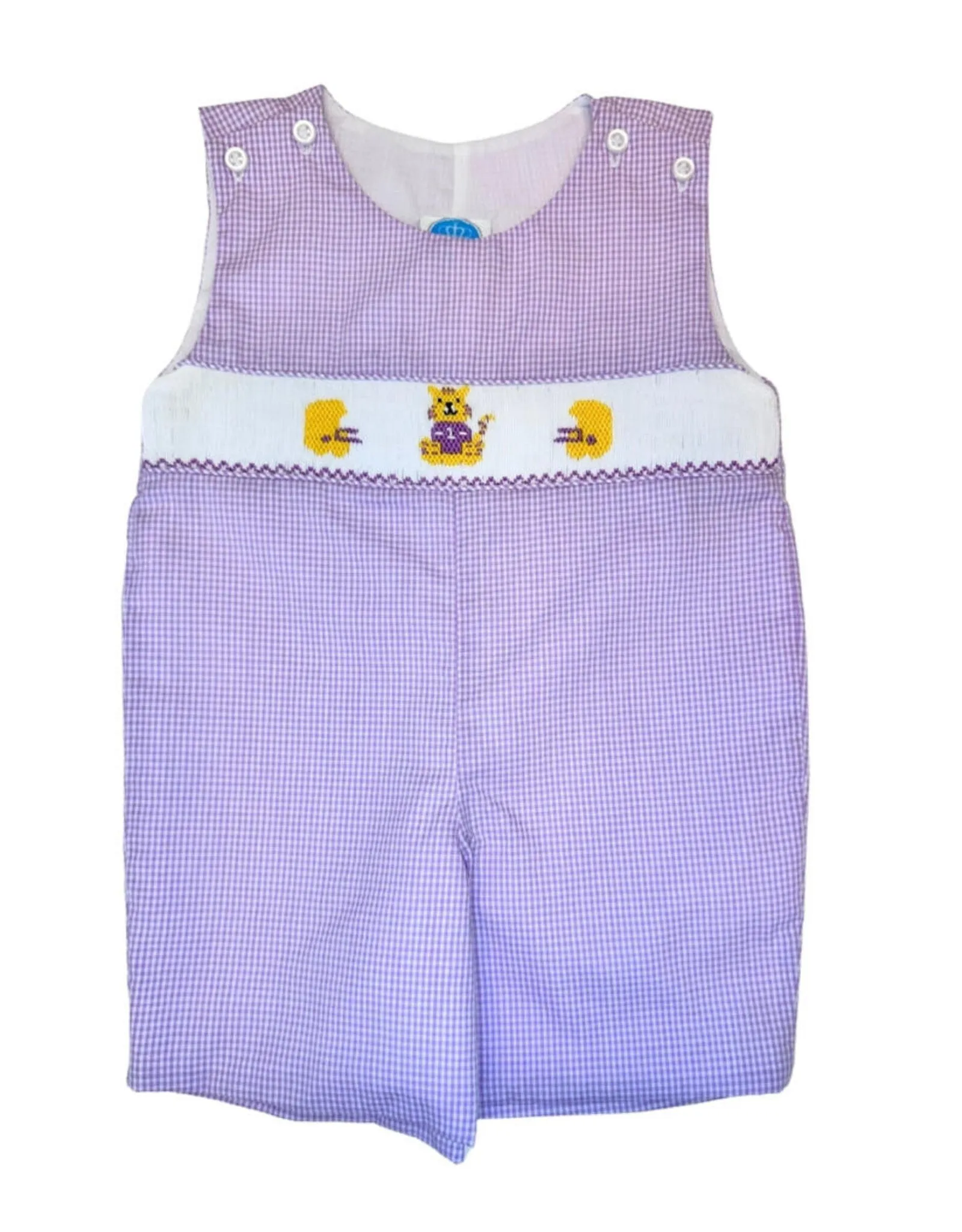 Krewe Kids Purple Tiger Smock Jon Jon