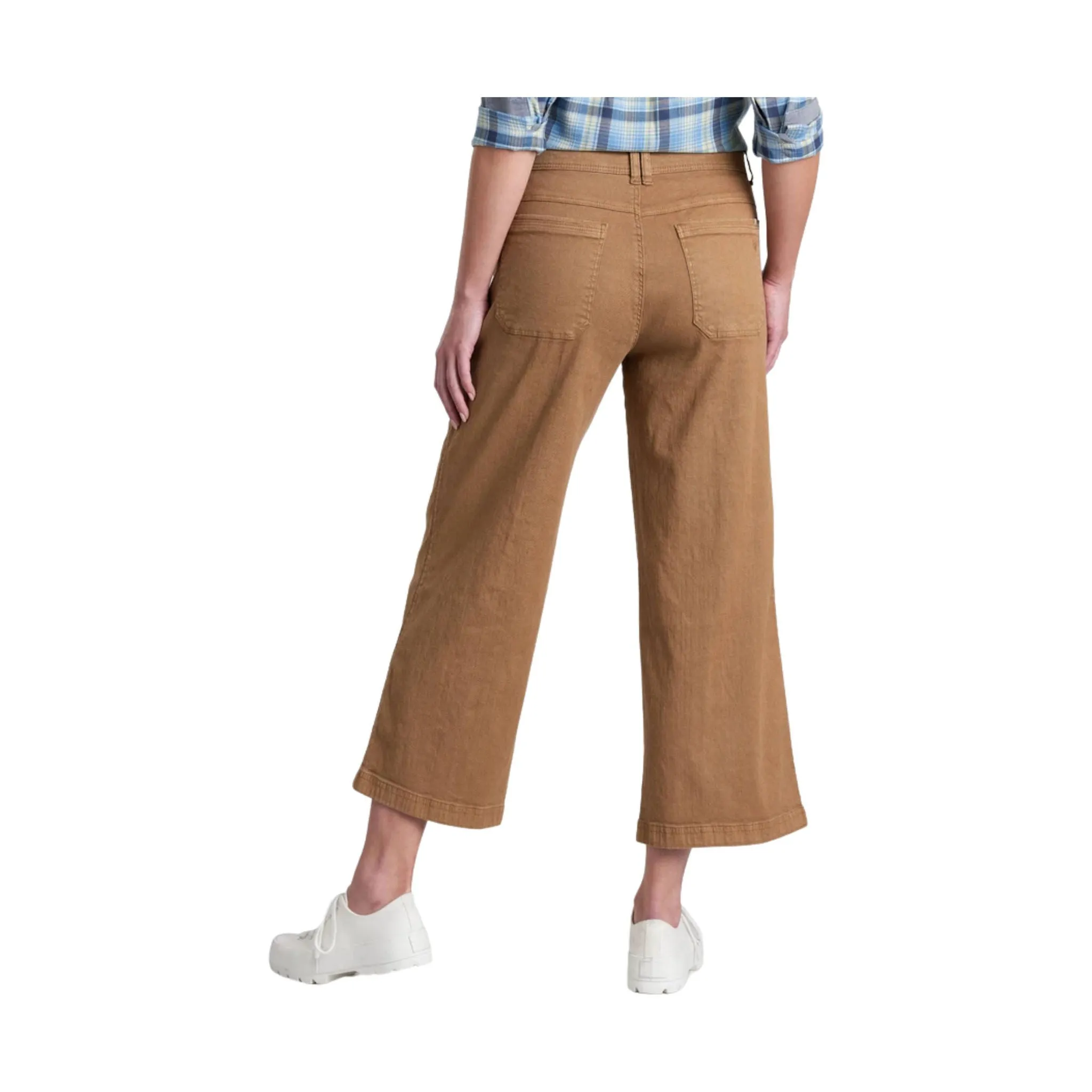 Kuhl Women's Seaboard Wide Leg Crop Pant - Sawdust