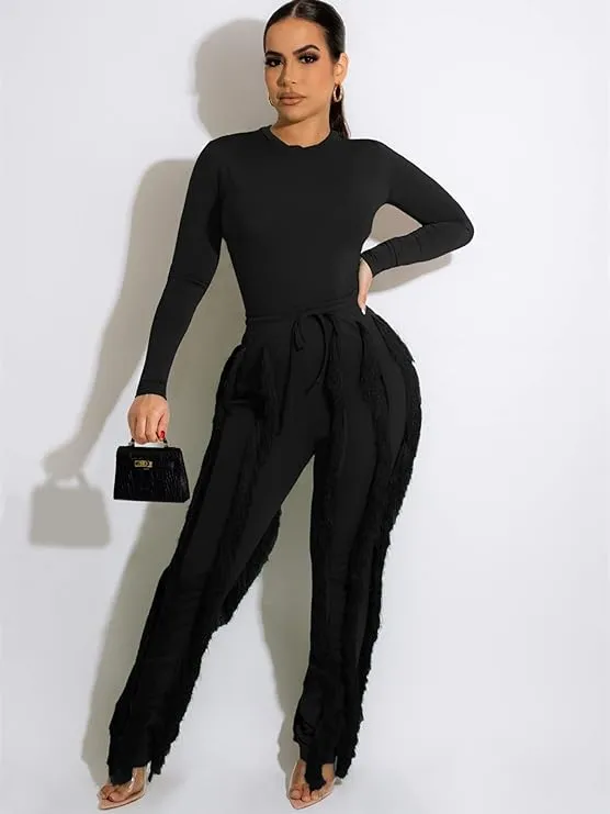 Lady of Royalty 2 Piece (Black)