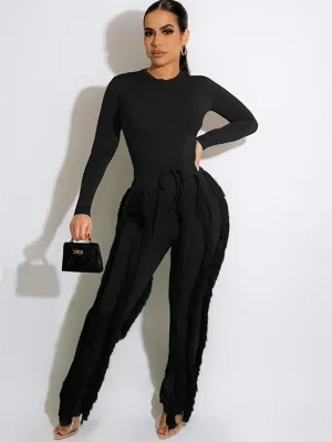 Lady of Royalty 2 Piece (Black)