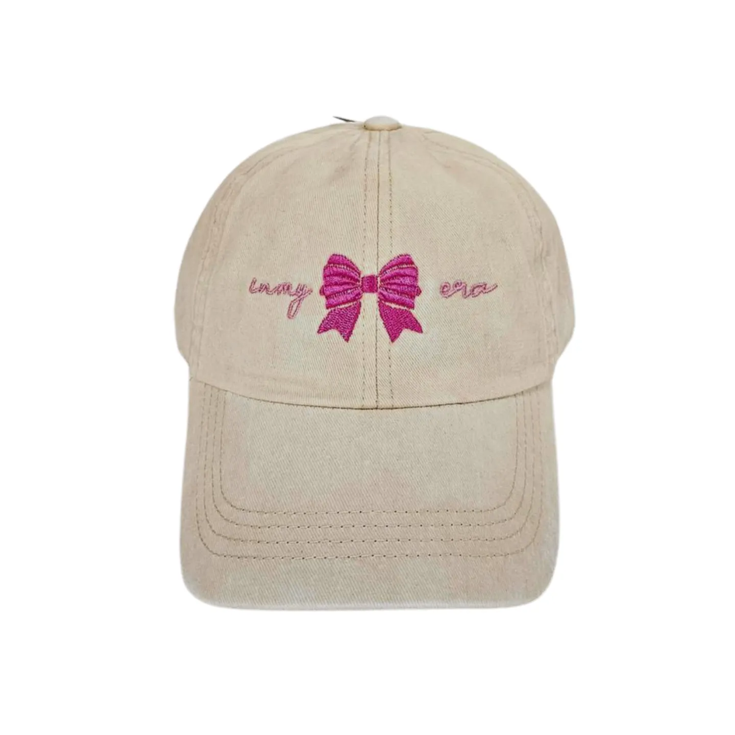 LCAP3623 - IN MY BOW ERA EMBROIDERED BASEBALL CAP