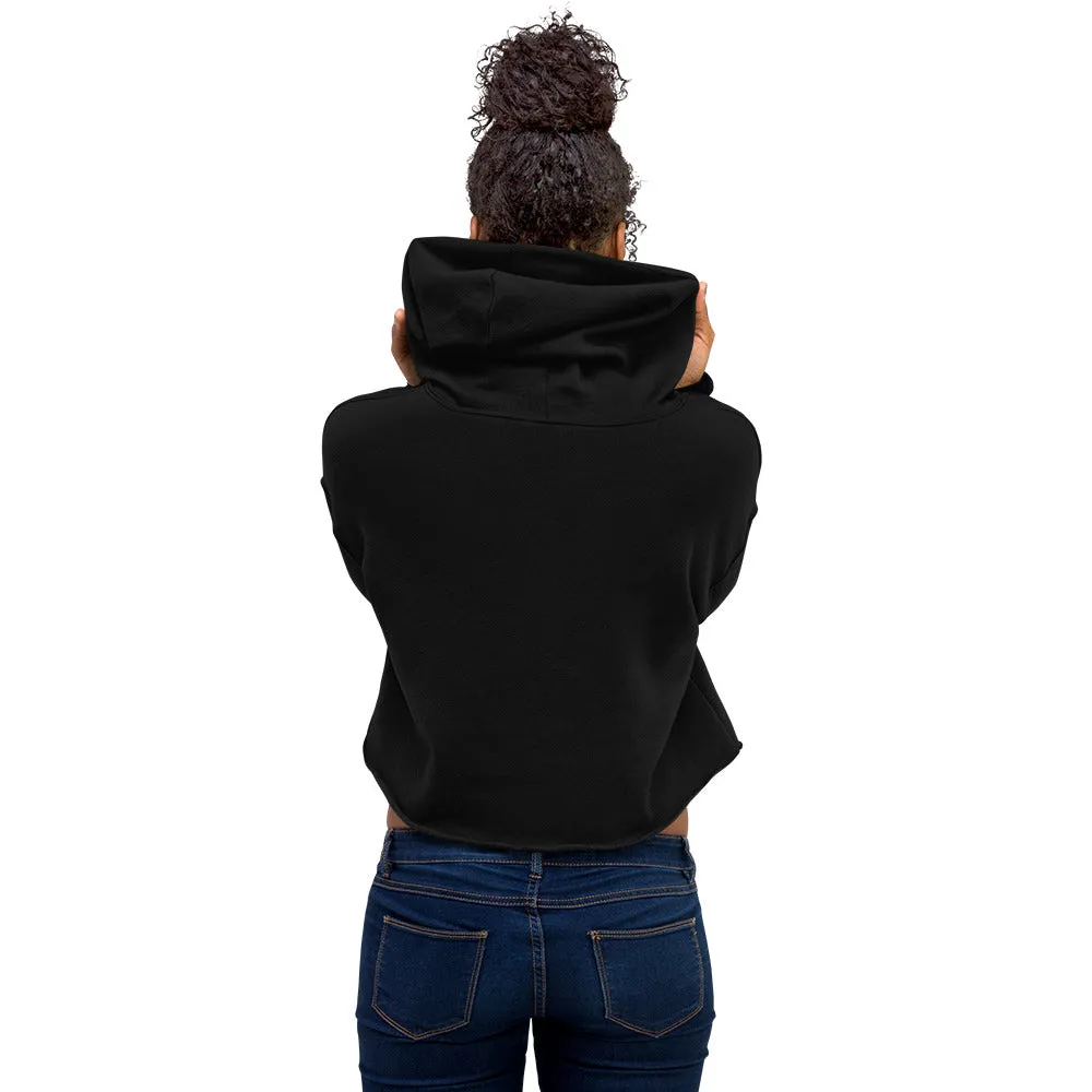 Living Single Embroidered Crop Hoodie