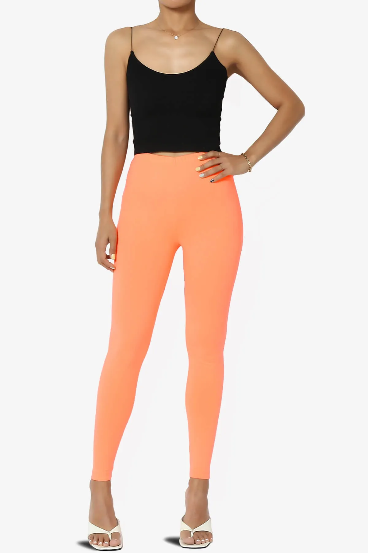 Loreen High Rise Microfiber Ankle Leggings