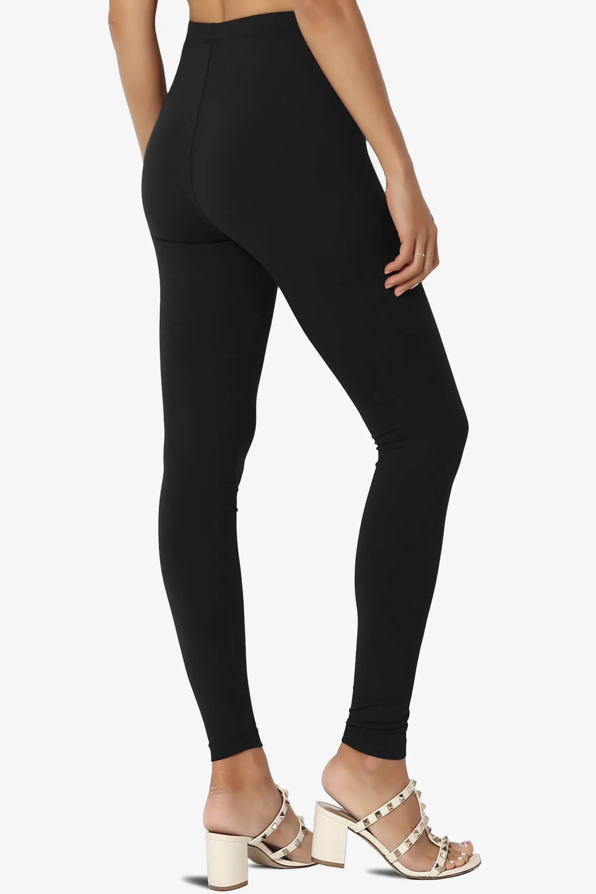 Loreen High Rise Microfiber Ankle Leggings