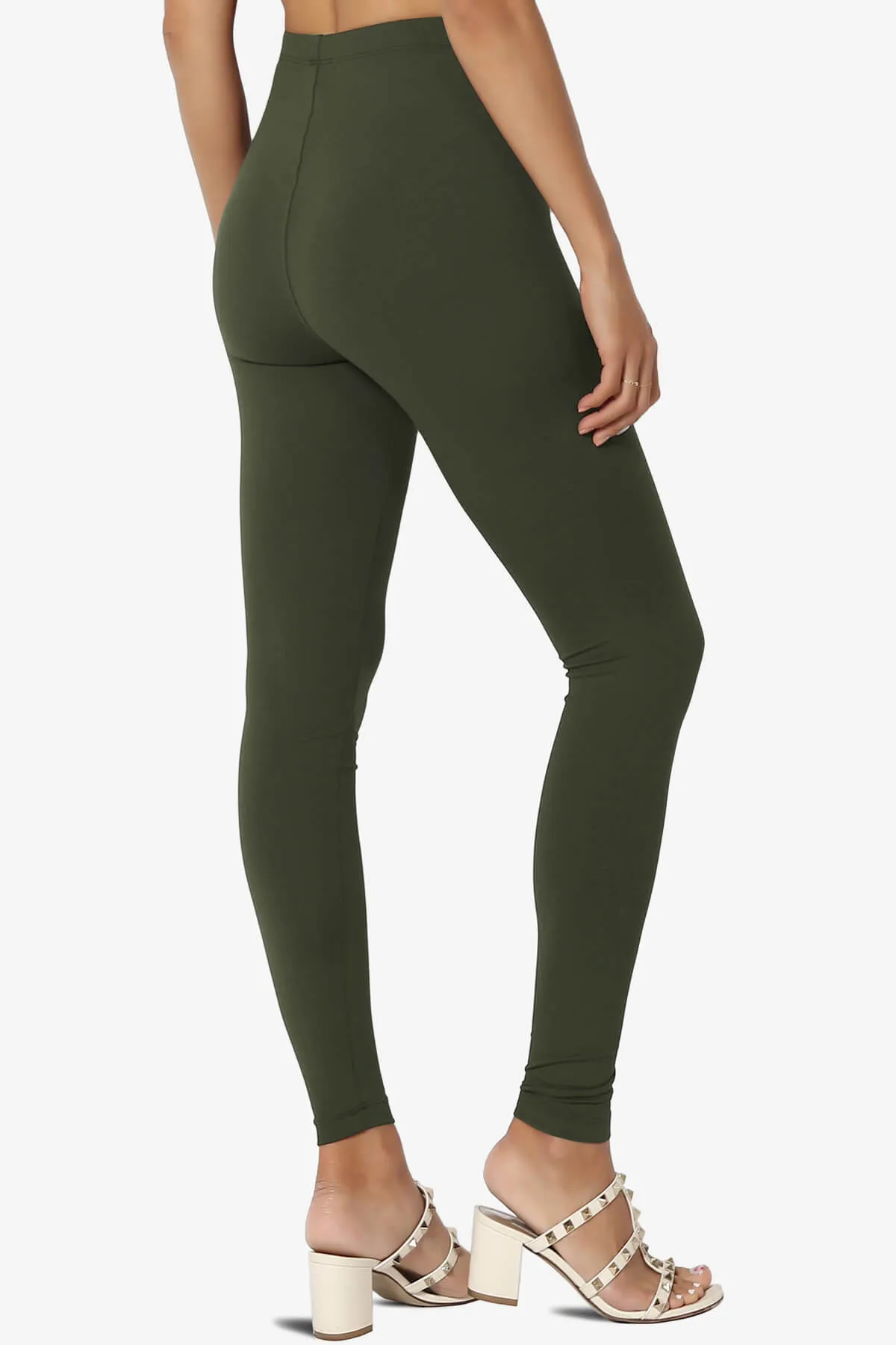 Loreen High Rise Microfiber Ankle Leggings
