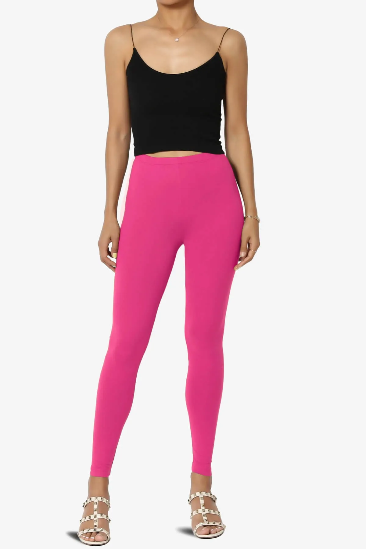 Loreen High Rise Microfiber Ankle Leggings